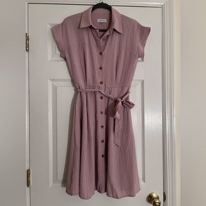 Calvin Klein Button Down Dress